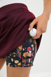 Winetasting 16 Inch Performance Stretch Woven Karrie Golf Skirt